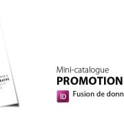 Mini-catalogue de promotion produti indesign