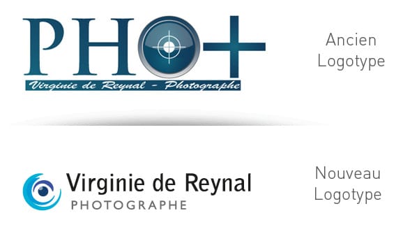 Création de logotype pour photographe professionnelle