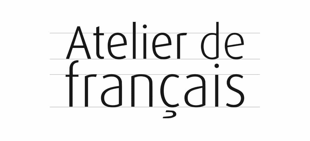 Création de logo Atelier de Français 02