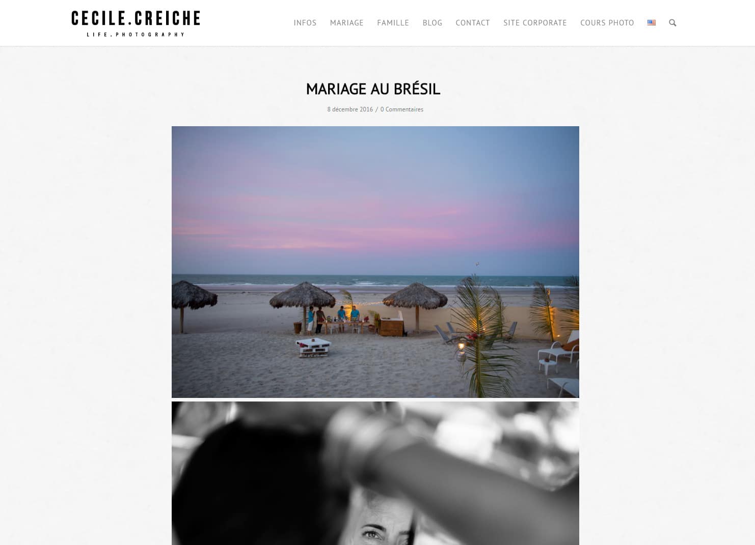 Création site wordpress photograhe