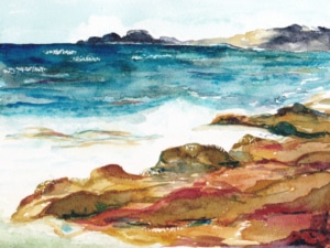 Bord de mer - océan Atlantique