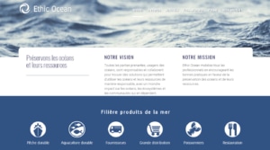 ethic ocean création de site WordPress