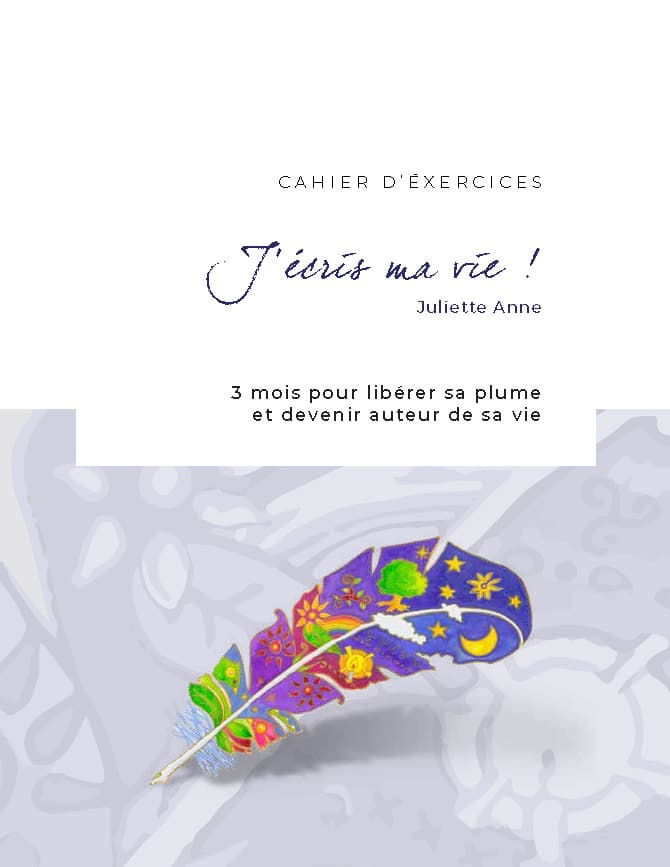 Cahier écriture Juliette Anne publication